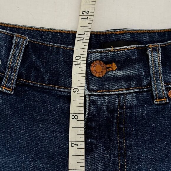 Talbots Everyday Relaxed Blue Jeans Denim High Rise Classic Medium Wash Sz 6 EUC - Picture 11 of 12